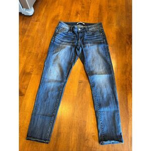 Daytrip Buckle Brand Lynx Ankle Skinny Jeans Womens 27 Dark Wash Stretch Denim